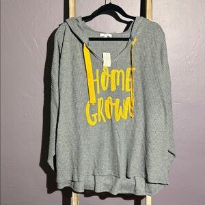 Maurice’s “Home Grown” Waffle Hoodie